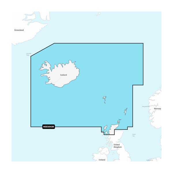 Garmin NSEU043R Iceland to Orkney (GN+)