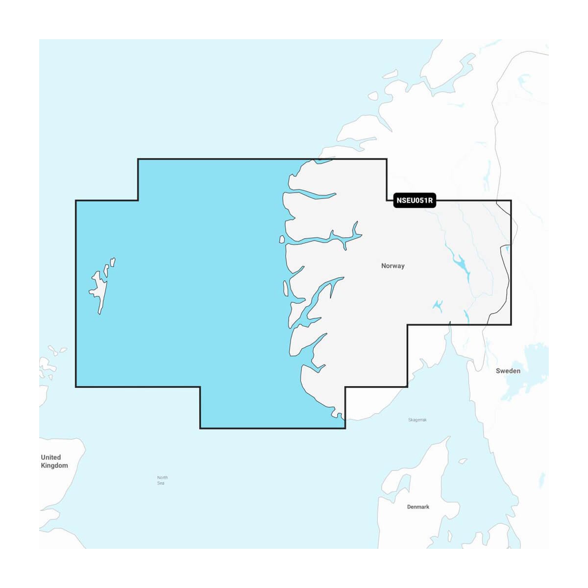 Garmin NSEU051R Norway, Lista to Sognefjord (GN+)