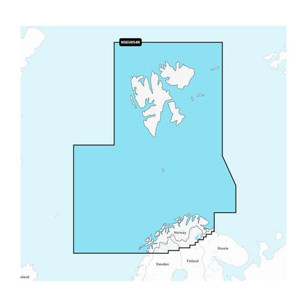 Garmin NSEU054R Norway, Vestfjden to Varanger & Svalbard (GN+)