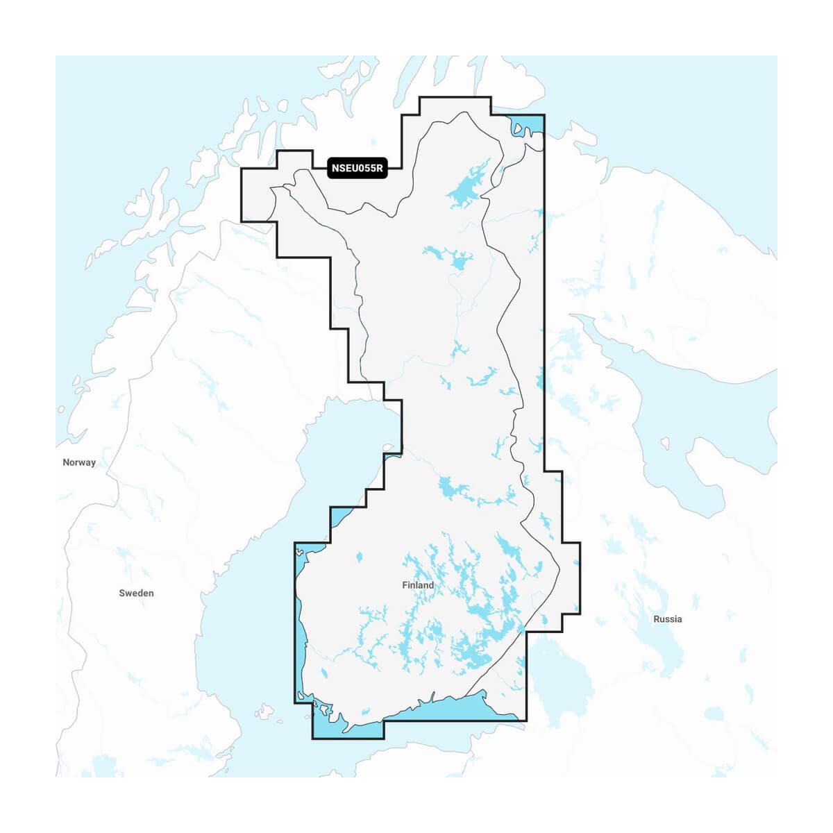 Garmin NSEU055R Finland, Lakes & Rivers (GN+)
