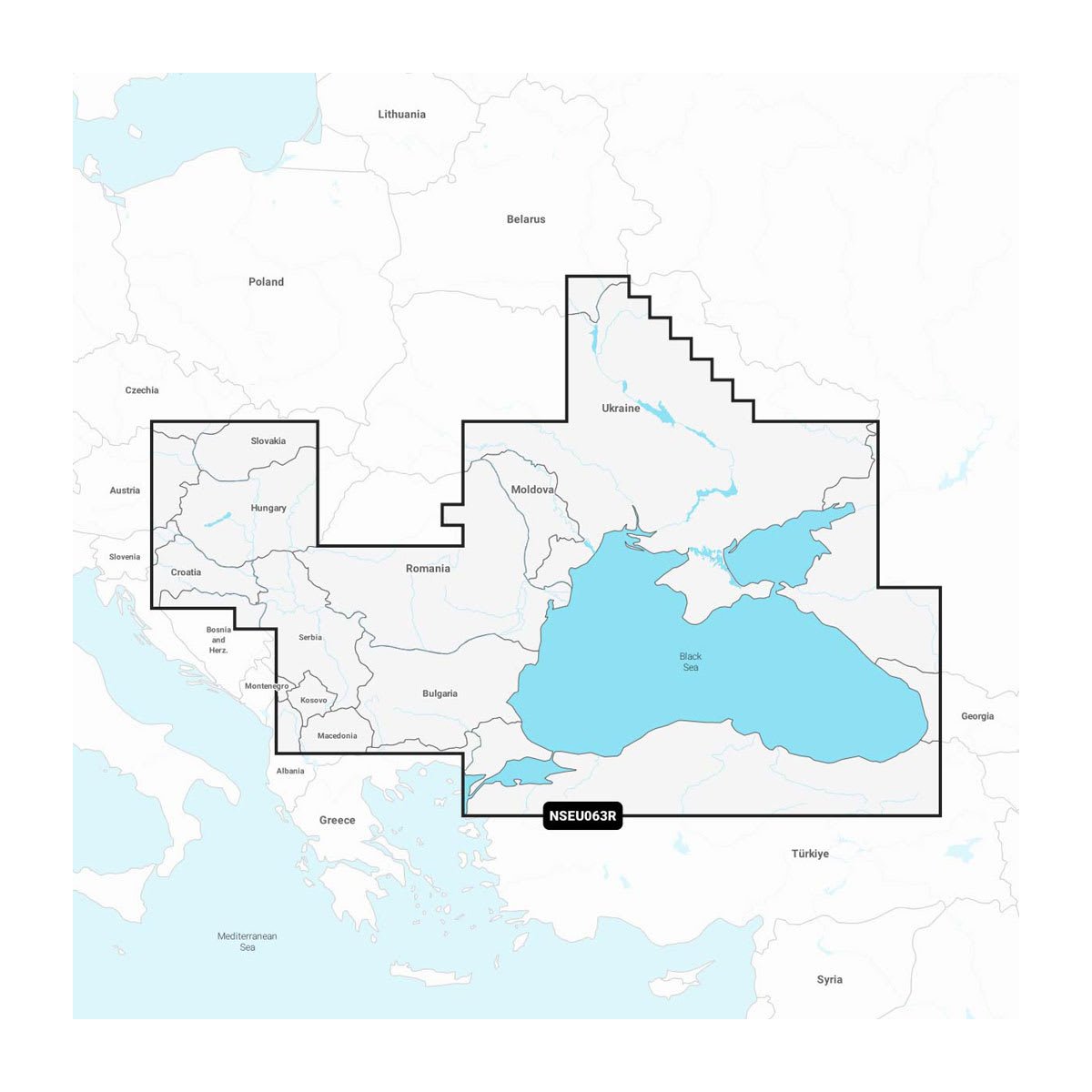 Garmin NSEU063R Black Sea & Azov Sea (GN+)