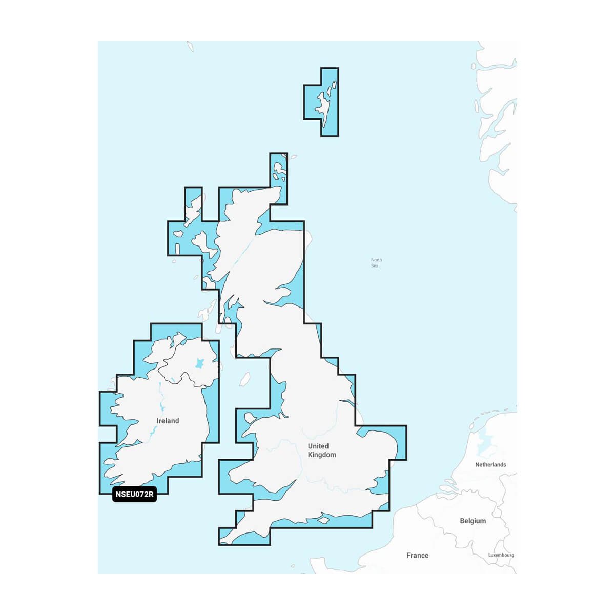 Garmin NSEU072R U.K. & Ireland Lakes & Rivers (GN+)