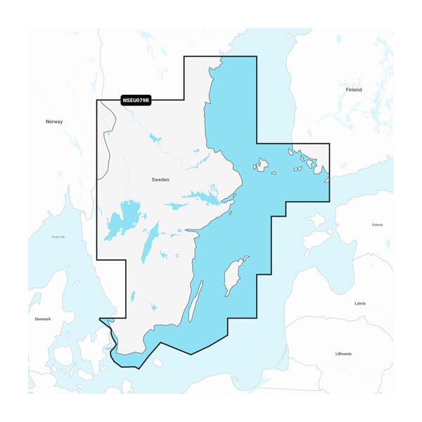 Garmin NSEU079R Sweden, Southeast (GN+)