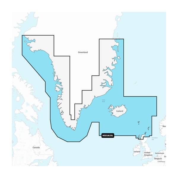 Garmin NSEU620L Greenland & Iceland (GN+)