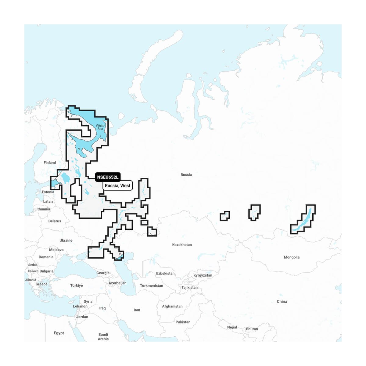 Garmin NSEU652L Russia, West (GN+)