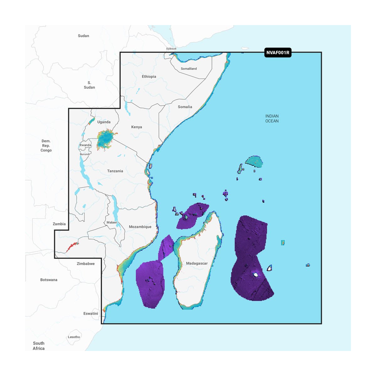 Garmin NVAF001R Africa, East (GNV+)