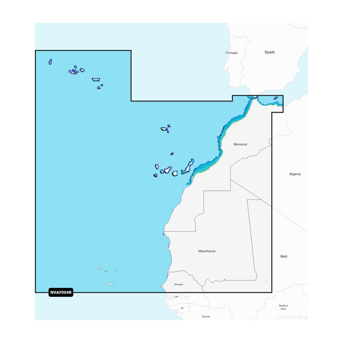 Garmin NVAF004R Africa, Northwest (GNV+)