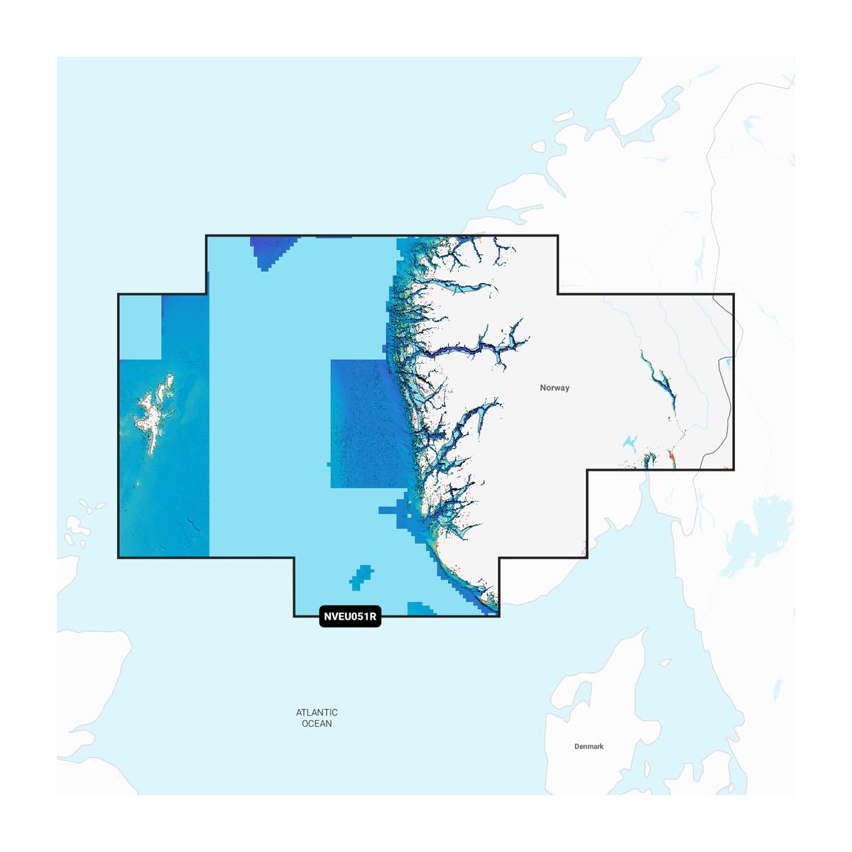 Garmin NVEU051R Norway, Lista to Sognefjord (GNV+)