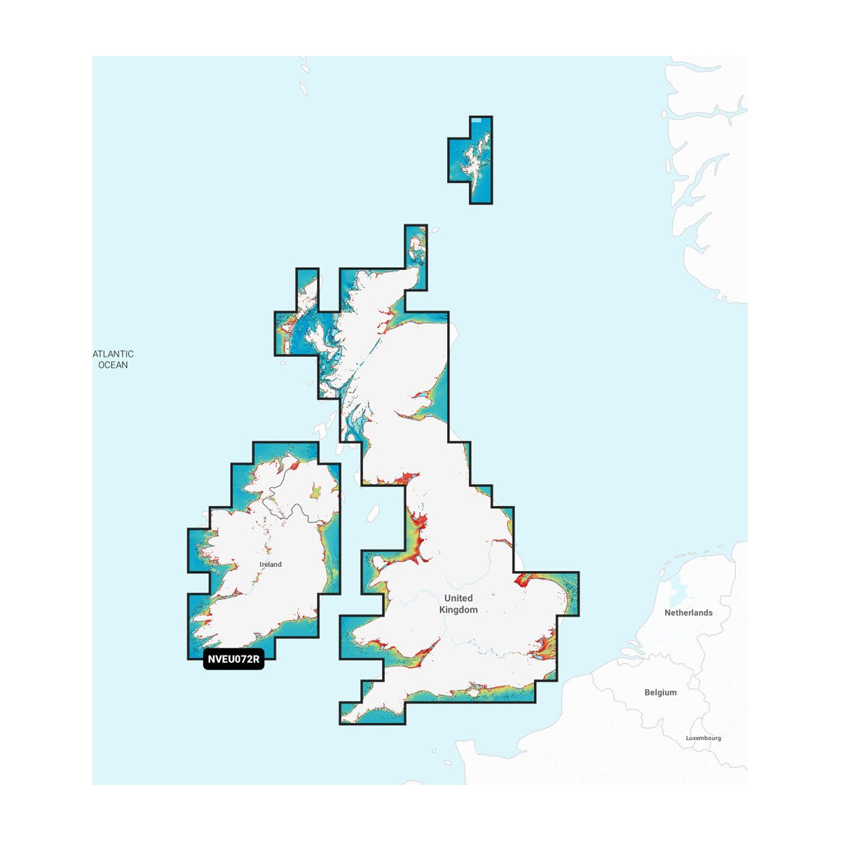 Garmin NVEU072R U.K. & Ireland Lakes & Rivers (GNV+)
