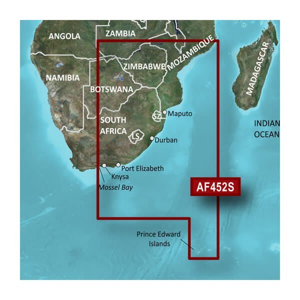 Garmin VAF452S-g3 Knysna, SA to Beira, MZ