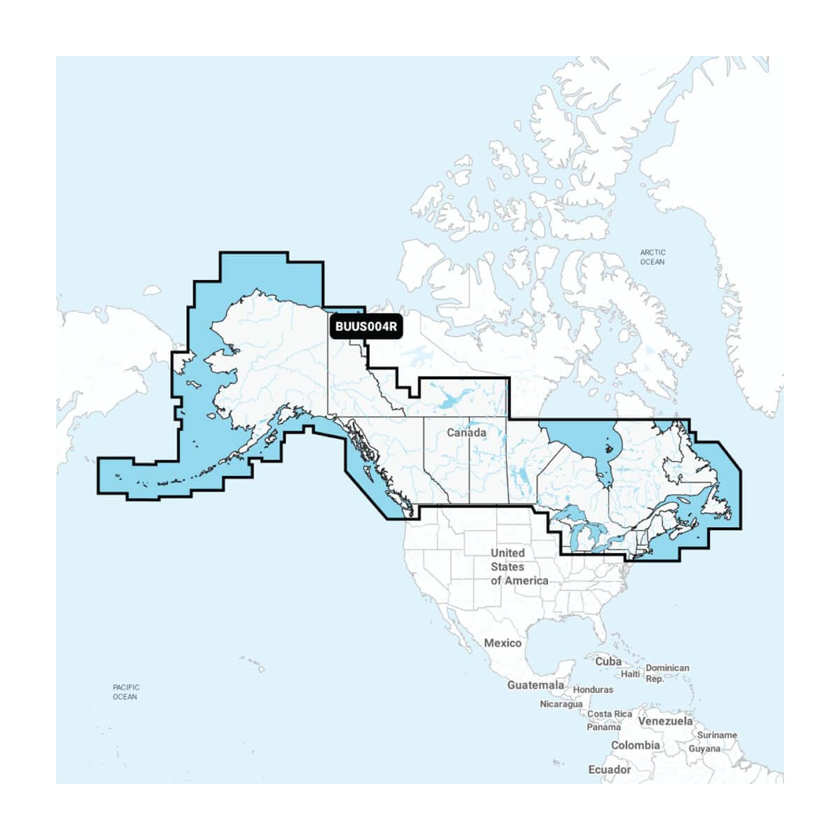 Garmin GN+ Canada & Alaska Built-in Chart Update Card