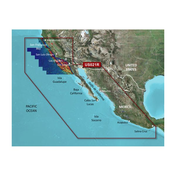 Garmin HXUS021R-g3 California-Mexico