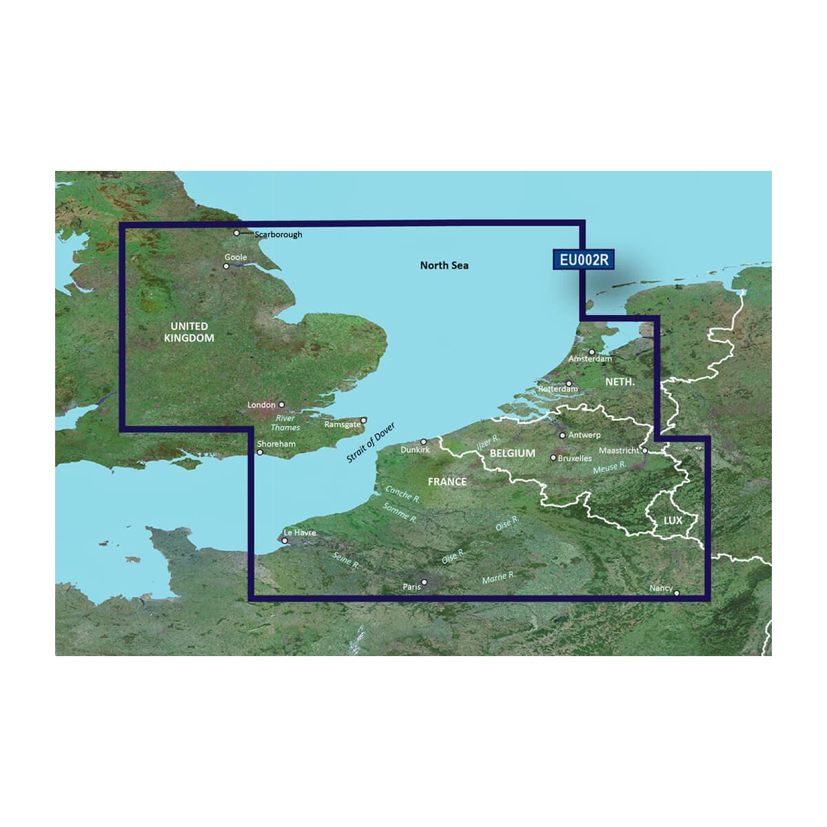 Garmin HXEU002R-g3 S/E UK-Belux Inland Waters