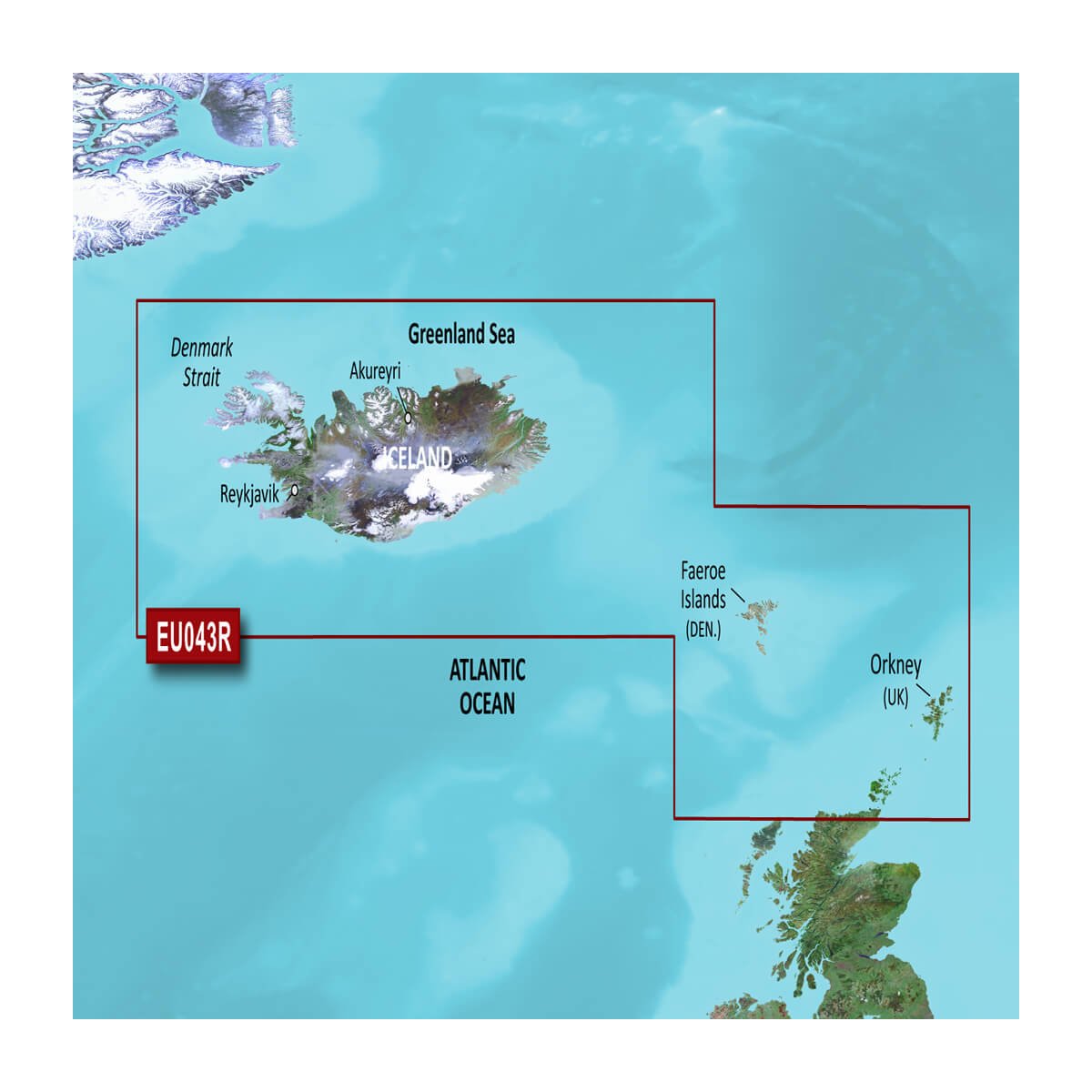 Garmin HXEU043R-g3 Iceland to Orkney