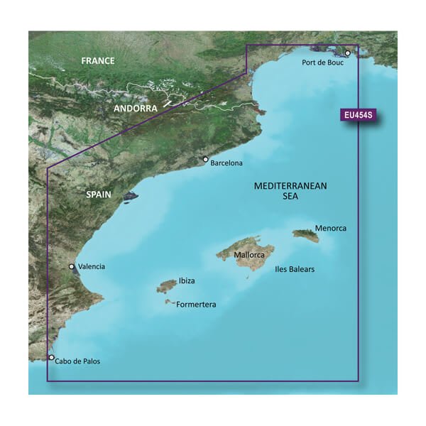 Garmin VEU454S-g3 Barcelona and Valencia