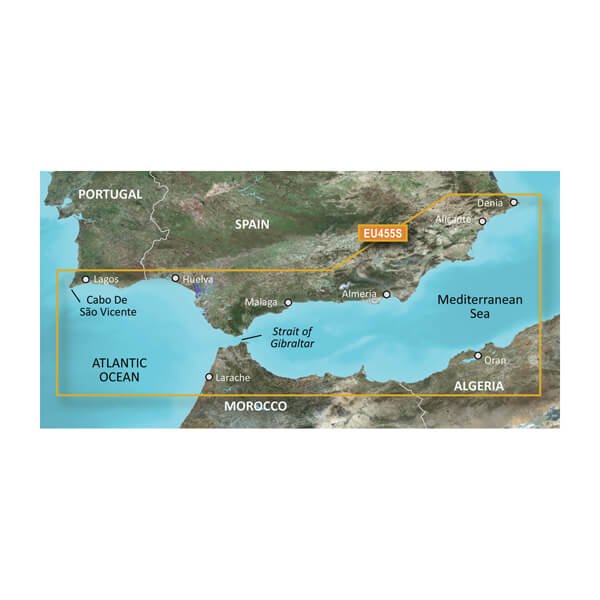 Garmin VEU455S-g3 Alicante-Cabo de Sao Vicente