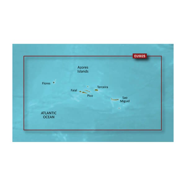 Garmin VEU502S-g3 Azores Islands