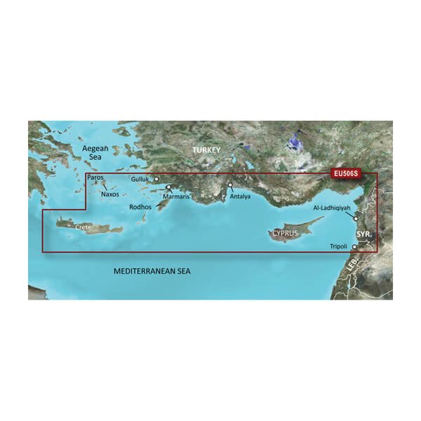 Garmin VEU506S-g3 Crete-Cyprus