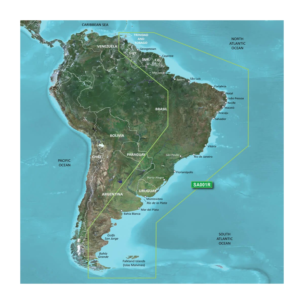 Garmin HXSA001R-g3 South America East Coast