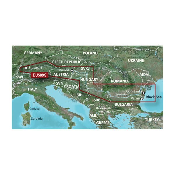 Garmin VEU509S-g3 Danube River