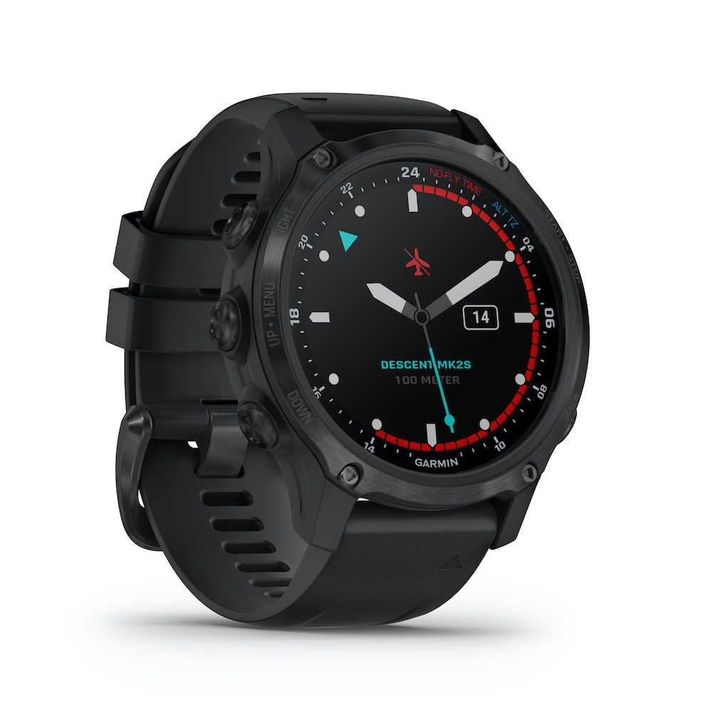 Garmin Descent Mk2s - Carbon Gray/Black