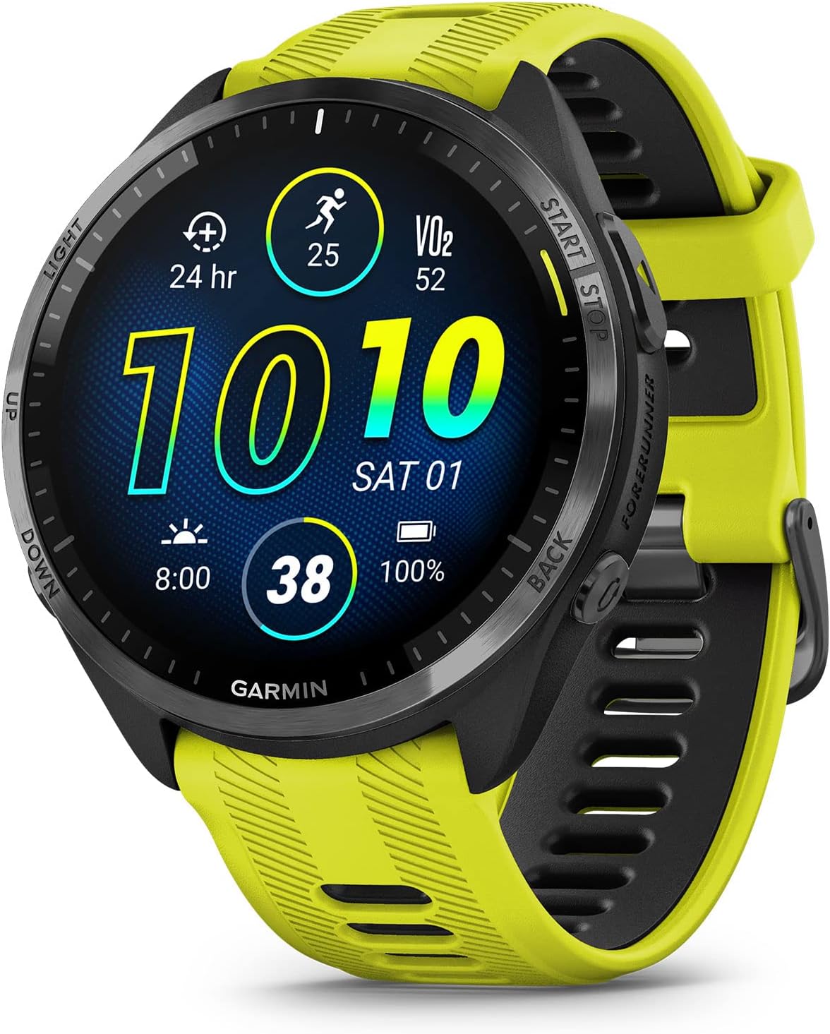 Garmin Forerunner 965, GPS, AUS/NZ, Amp Yellow