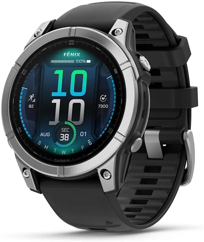 Garmin fenix E,47mm,Stainless Steel/Graphite,WW