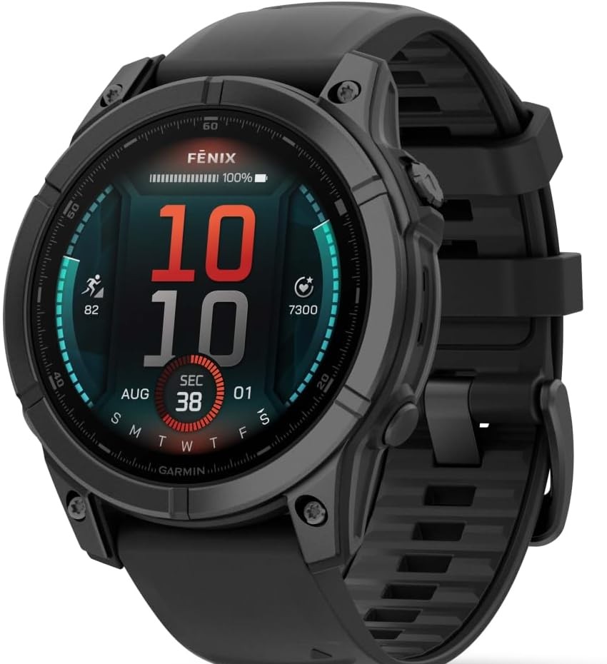 Garmin fenix E,47mm,Slate Gray Steel/Black,WW