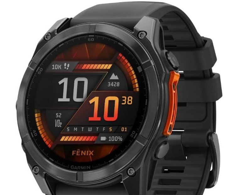 Garmin fenix 8 51mm,AMOLED,Glass/SS, Slate Gray Steel/Black, WW