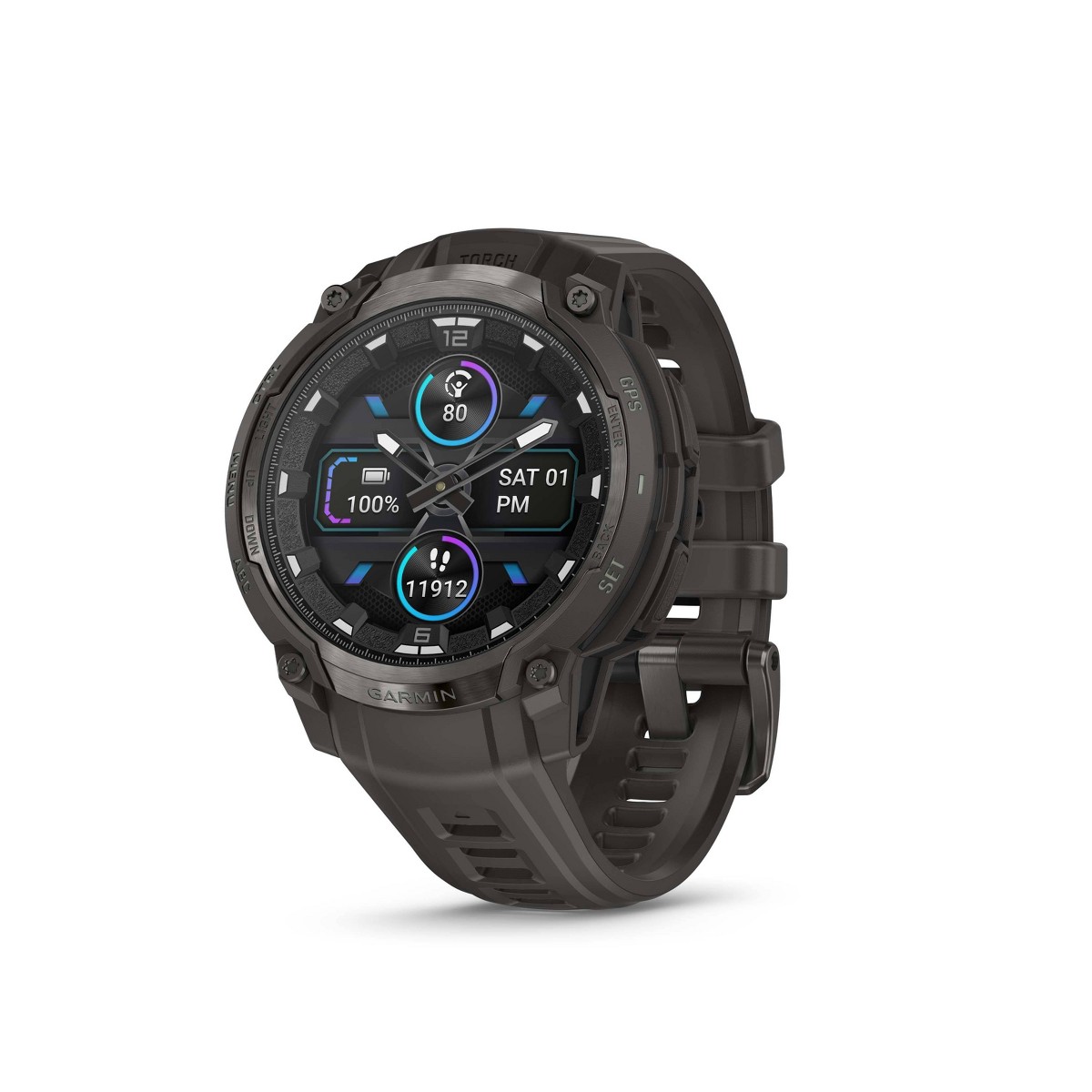 Garmin Instinct Crossover AMOLED, Charcoal Grey/Charcoal Grey, WW