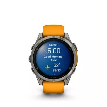 Garmin fenix 8 47mm,AMOLED,Saph,Ti/Br/Grpht,SpkOg/GrphBd,AUS/NZ/AFR