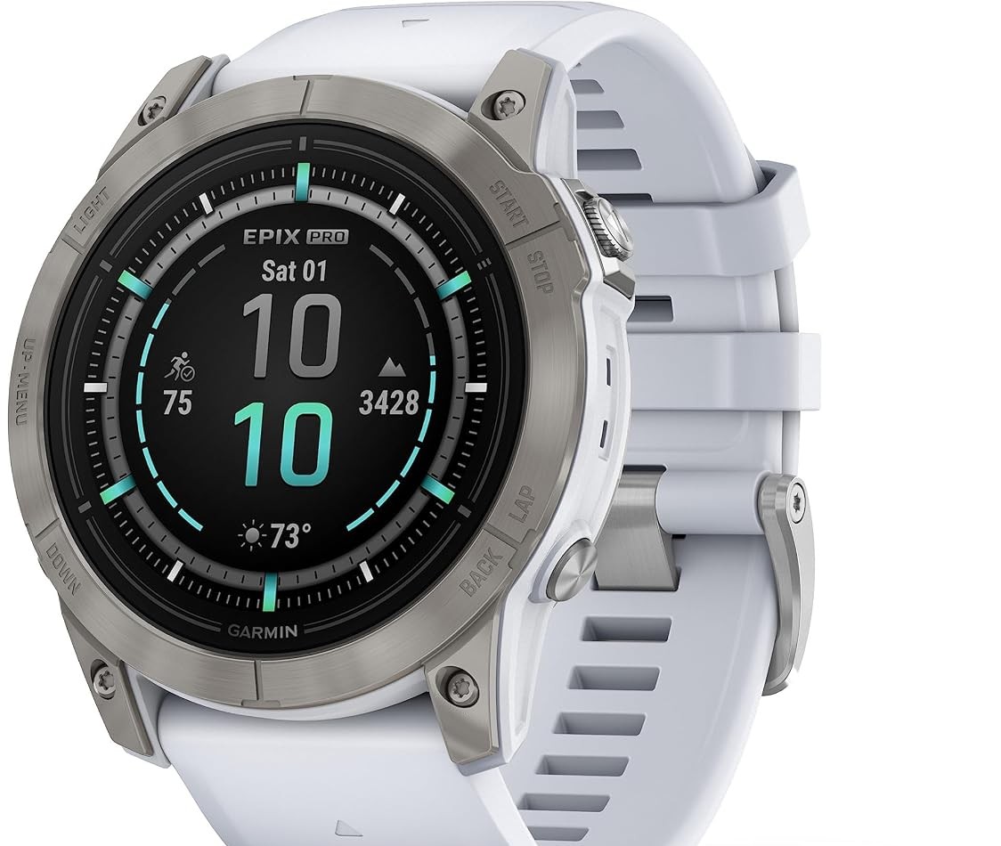 Garmin EPIX PRO (g2), 47,Saph,Ti, Whitestone, AUS/NZ/AFR