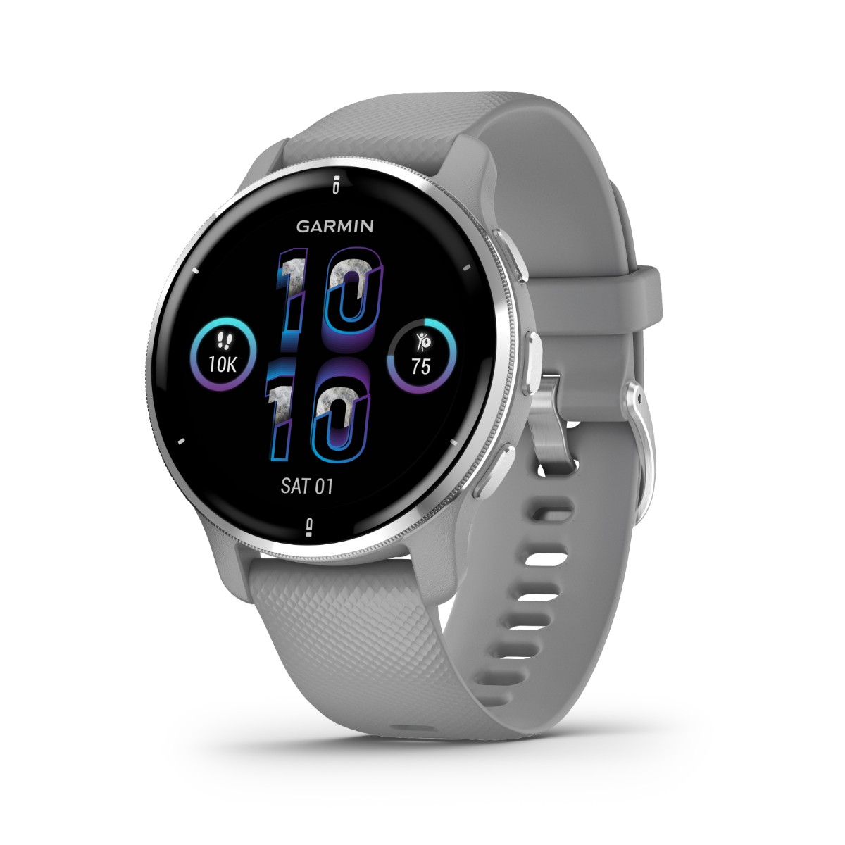 Garmin Venu 2 Plus Powder Gray + Passivated