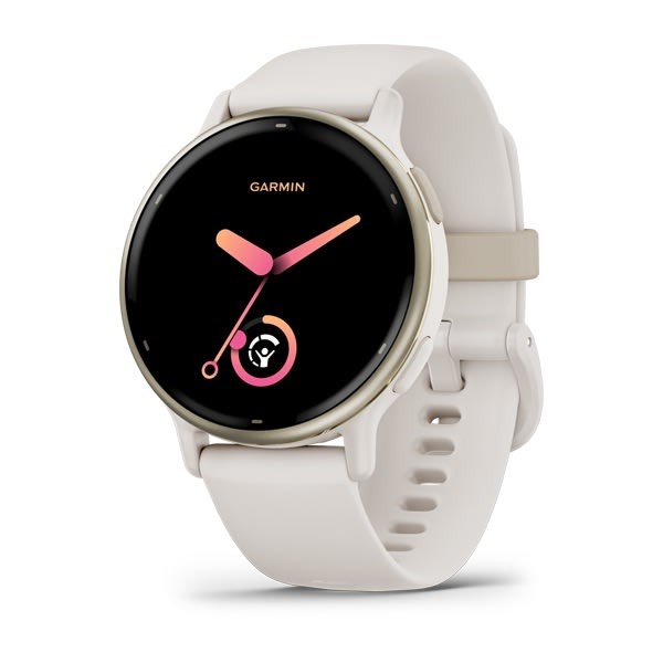 Garmin vivoactive 5 Music, GPS, WiFi, Ivory/Cream Gold