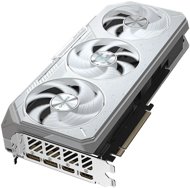 GIGABYTE AMD Radeon RX9070XT Gaming OC ICE - 16GB; 256-Bit Memory Bus; 2x HDMI; 2x DisplayPort. Min 850W PSU.