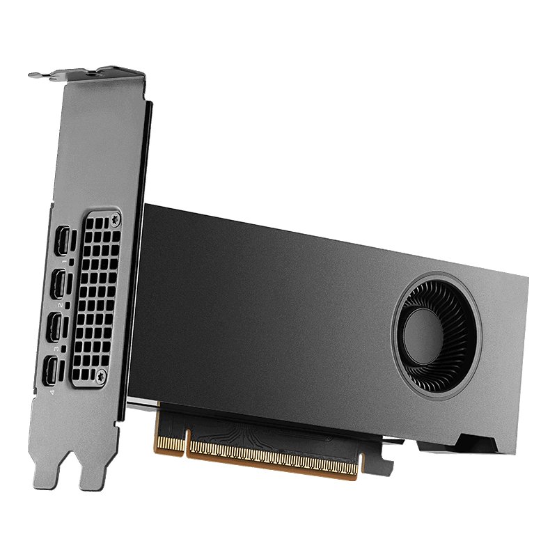 PNY NVIDIA RTX PRO 2000 Blackwell PCI-Express x16 Gen 5.0; 16 GB GDDR7 ECC 128-bit; Adapter 4x Mini DP 2.1b; dual slot. 70W