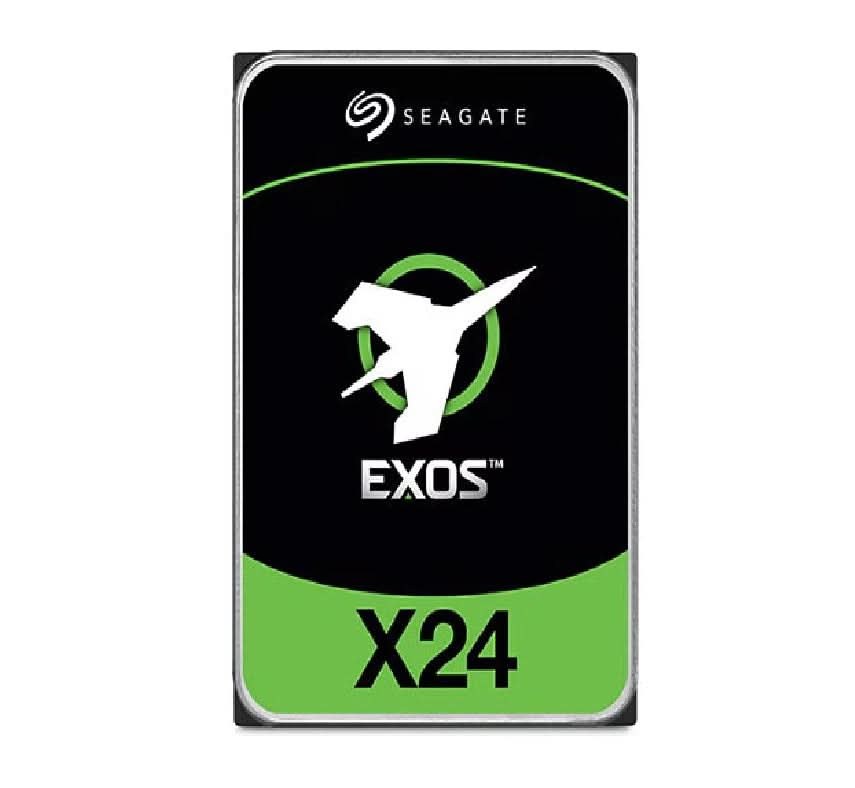 Seagate Exos X24 ST20000NM007H 20TB HDD; 3.5''; 6GB/s SAS 512e/4Kn; RPM 7200; 5 Year Limited Warranty