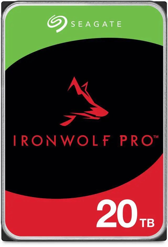 seagate ST20000NT001 20000gb/20Tb Nas hdd ( IronWolf ) , designed for multi-bay NAS systems with Dual-Plane balance + NASWorks error recovery control , Sata6G, 256mb cache , 7200rpm , sustained data rate - 285mb/sec - 5 years warrenty