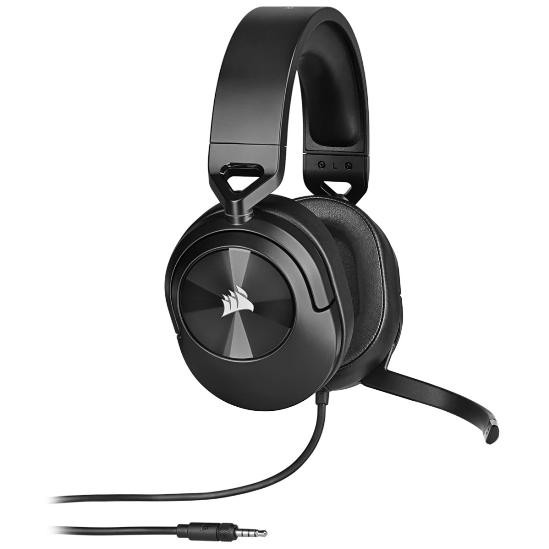 Corsair HS55 Surround Carbon Headset; 50mm Audio Drivers; Omnidirectional micg; Analog; On-ear volume and mute controls