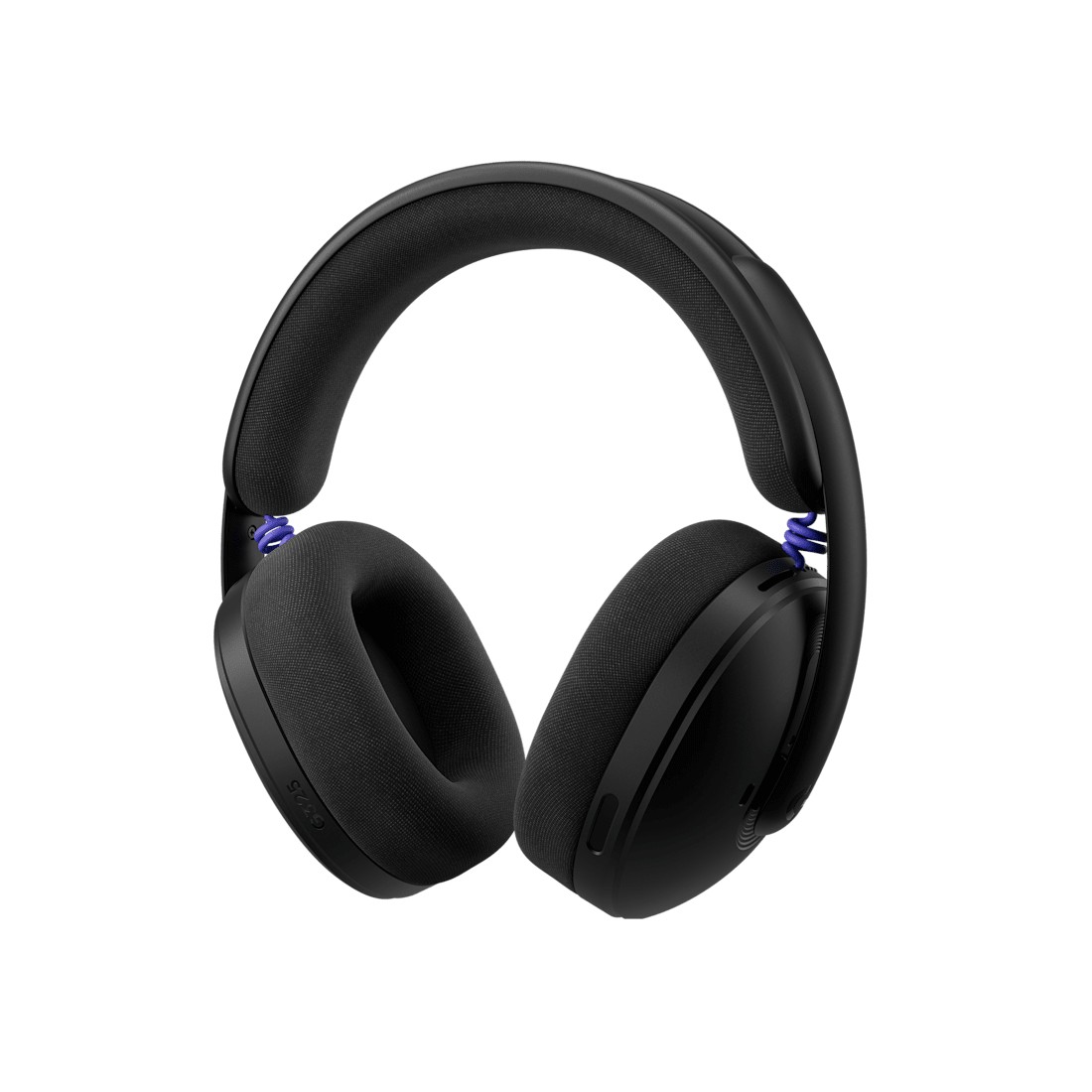 Logitech G325 Wireless + Bluetooth Gaming Headset Black - with built-in omnidirectional beamforming mic , 24-bit audio with enhanced bass , on-ear controls ( volume + mute ) , adjustable headband , fabric sound isolating memory foam earcups , 32mm neodymium drivers , built-in rechargeable Li-Ion battery with USB-C charging , 1.8m cable - Wireless + Bluetooth (no adapter included) + USB