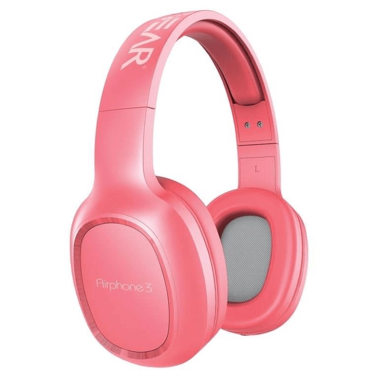 SonicGear Airphone 3 Bluetooth Headset - Peach Bluetooth V5.0, Wireless distance up to 10 meters, Support A2DP, AVRCP, HSP, and HFP, Battery level indicator on Smartphone, Built-In rechargeable battery, 200mAh Lithium Battery, Continuous Music Playback up to 8 hours operation, Continuous Talk Time up to 8 hours operation, Standby Time up to 15 days, Charging Time: 2 hours