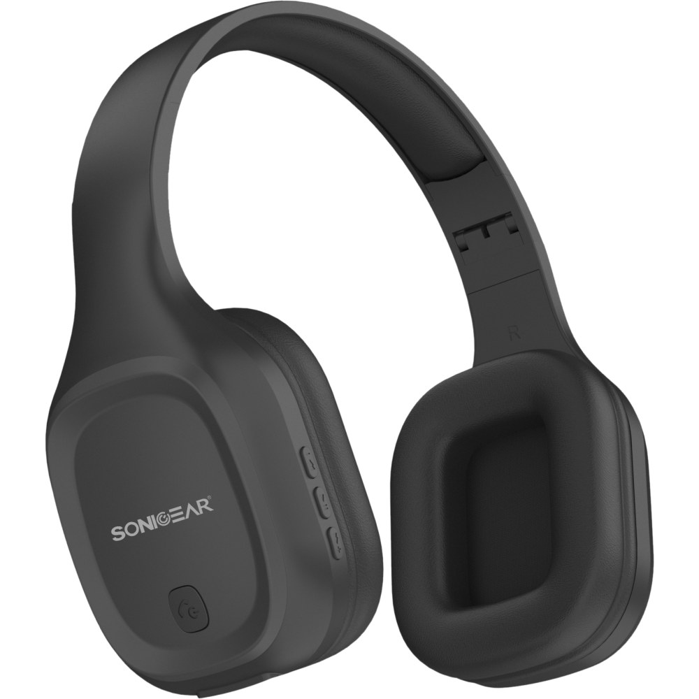 SonicGear Airphone 5 Bluetooth Headphones - Carbon