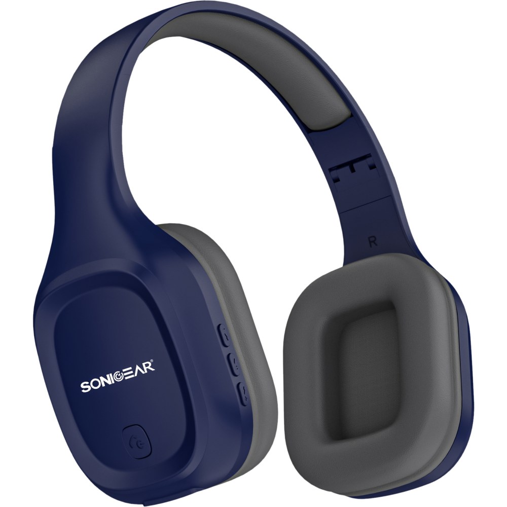 SonicGear Airphone 5 Bluetooth Headphones - Indigo