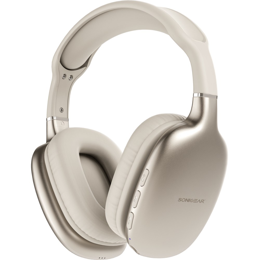 SonicGear Airphone 6 Bluetooth Headphones - Champagne