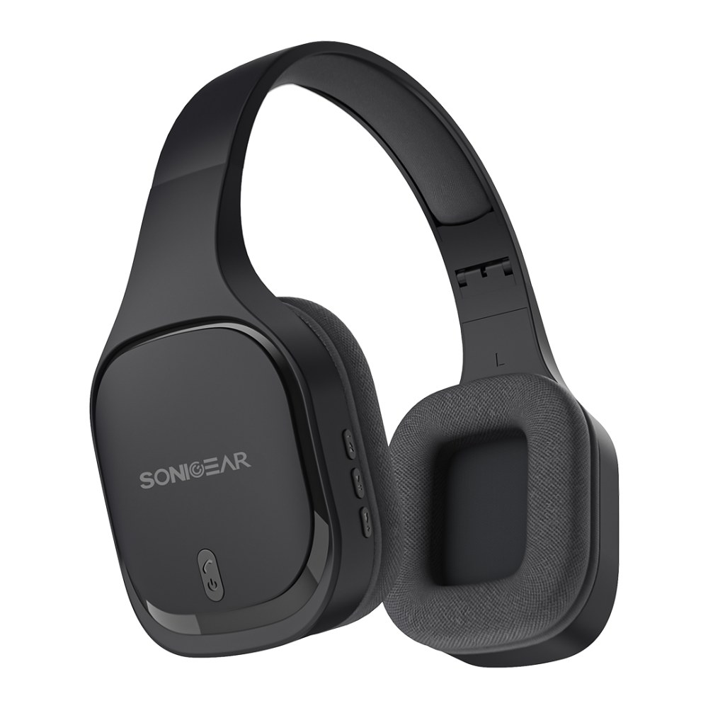 SonicGear Airphone 7 Bluetooth Headphones - Graphite