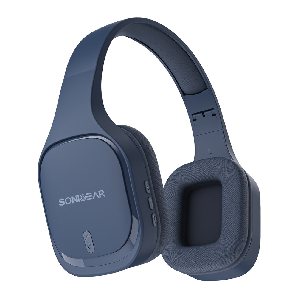SonicGear Airphone 7 Bluetooth Headphones - Navy