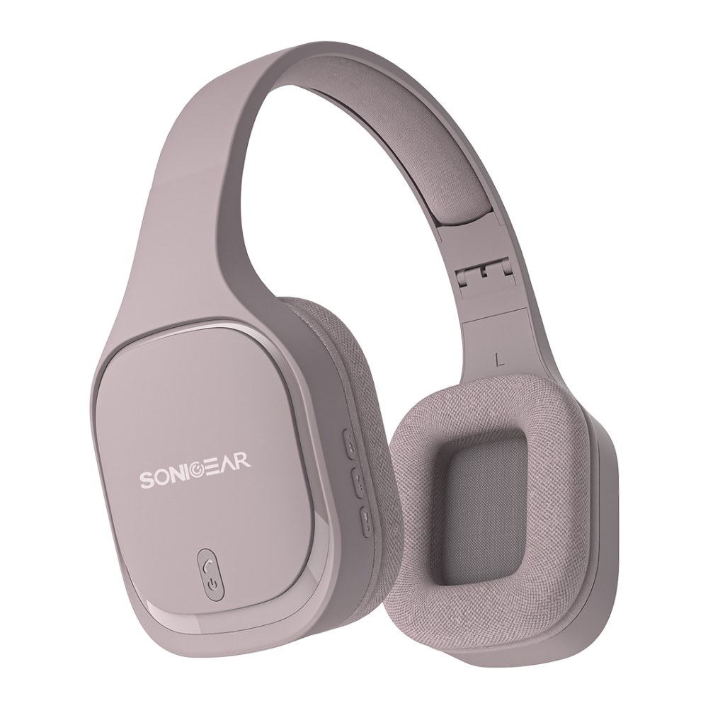 SonicGear Airphone 7 Bluetooth Headphones - Mauve