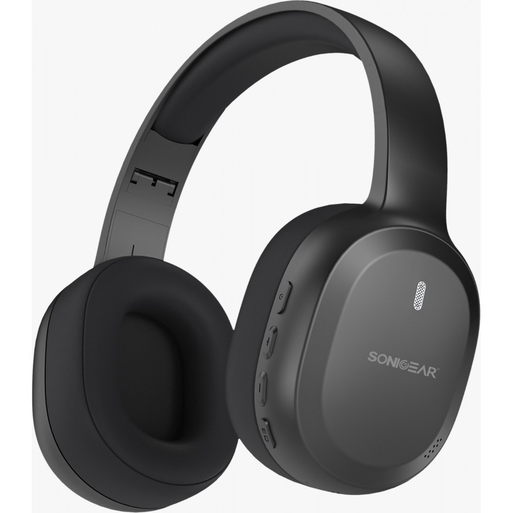 SonicGear Airphone 8 Bluetooth Headphones - Long Black