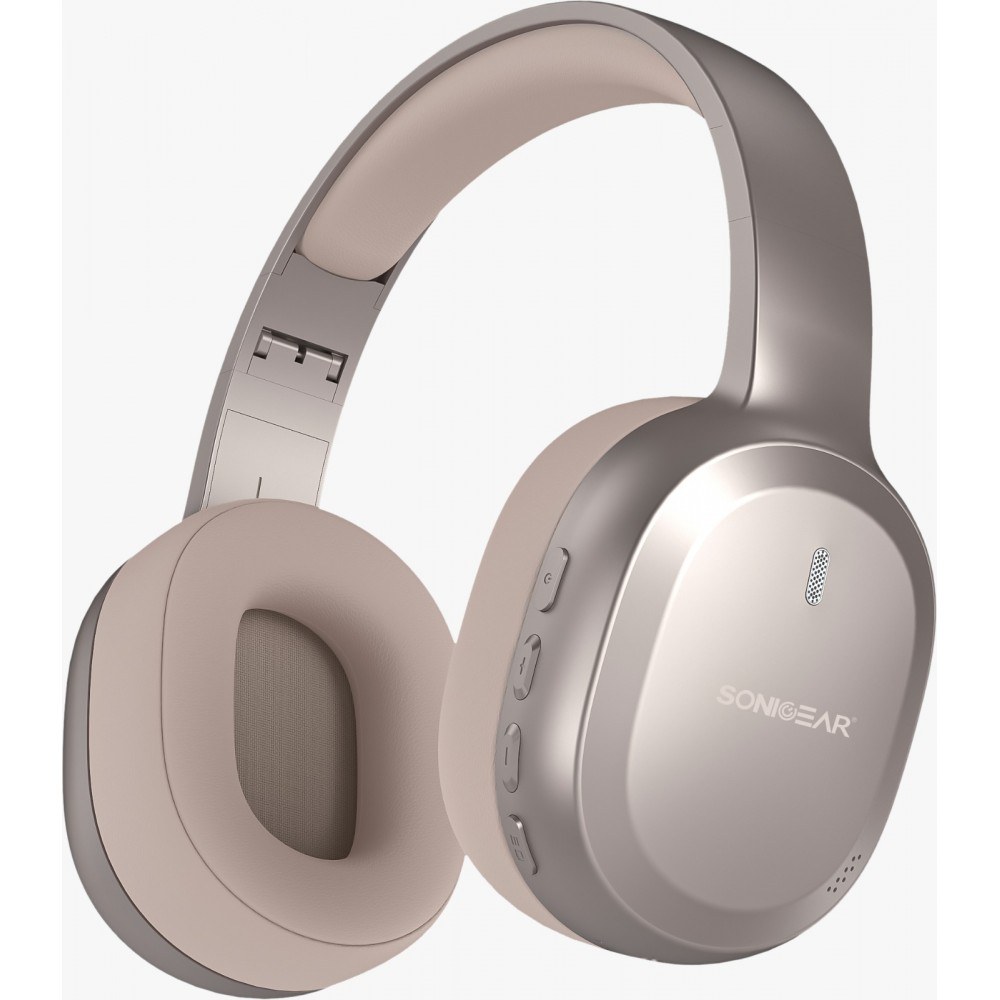 SonicGear Airphone 8 Bluetooth Headphones - Cosmic Latte