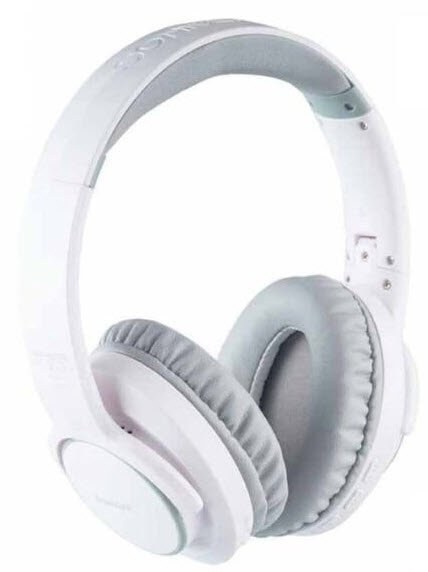 SonicGear Airphone ANC 3000 Active Noise Cancelling Headphone – White/Light Grey